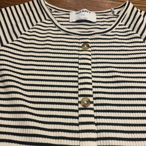 BLACK AND WHITE STRIPED DRESS - Picture 3 of 6